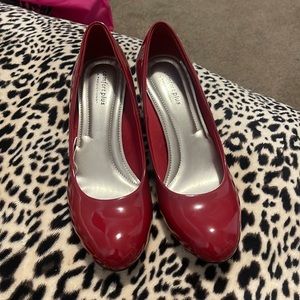 Comfort Plus Low Red Heels 👠